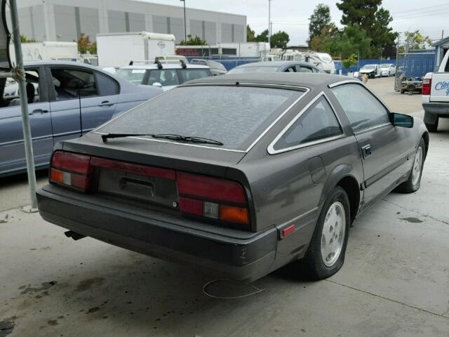 JN1HZ14S6EX002637 - 1984 DATSUN 300ZX BROWN photo 4