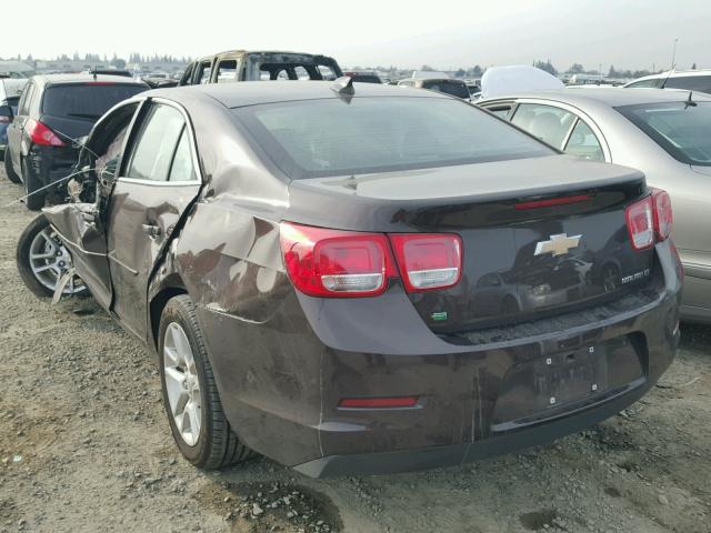 1G11C5SL1FF155428 - 2015 CHEVROLET MALIBU 1LT 棕色 照片 3