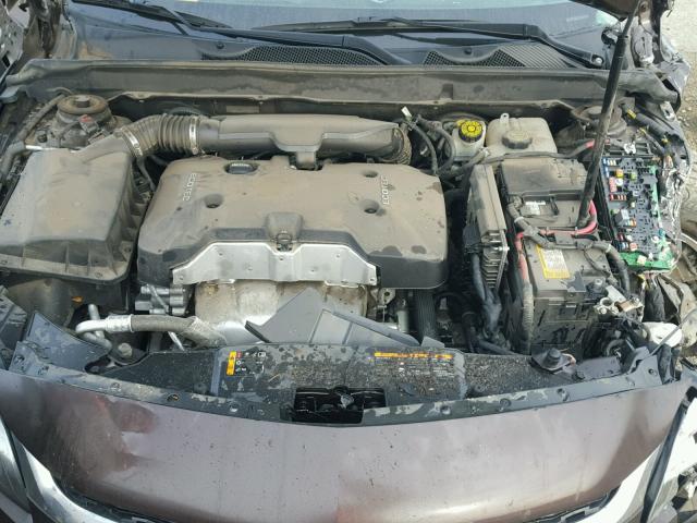 1G11C5SL1FF155428 - 2015 CHEVROLET MALIBU 1LT 棕色 照片 7