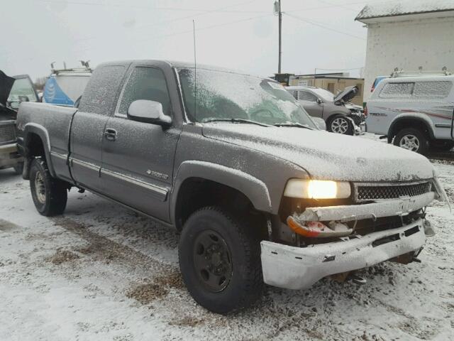 1GCHK29U22E234015 - 2002 CHEVROLET SILVERADO GRAY photo 1