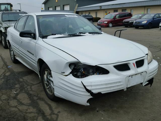 1G2NF52E91M546322 - 2001 PONTIAC GRAND AM S WHITE photo 1