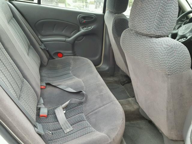 1G2NF52E91M546322 - 2001 PONTIAC GRAND AM S WHITE photo 6