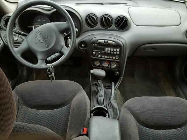 1G2NF52E91M546322 - 2001 PONTIAC GRAND AM S WHITE photo 9