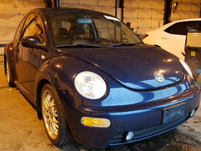 3VWDD21C63M426817 - 2003 VOLKSWAGEN NEW BEETLE 蓝色 照片 1