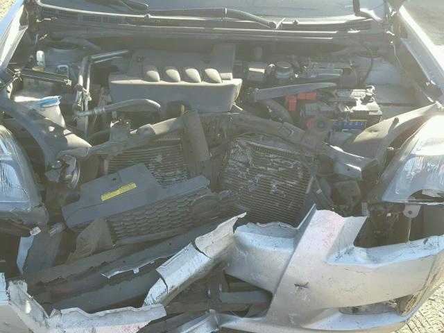 3N1AB6AP3CL783502 - 2012 NISSAN SENTRA 2.0 SILVER photo 7