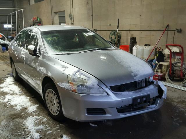 1HGCM56307A119091 - 2007 HONDA ACCORD SE SILVER photo 1