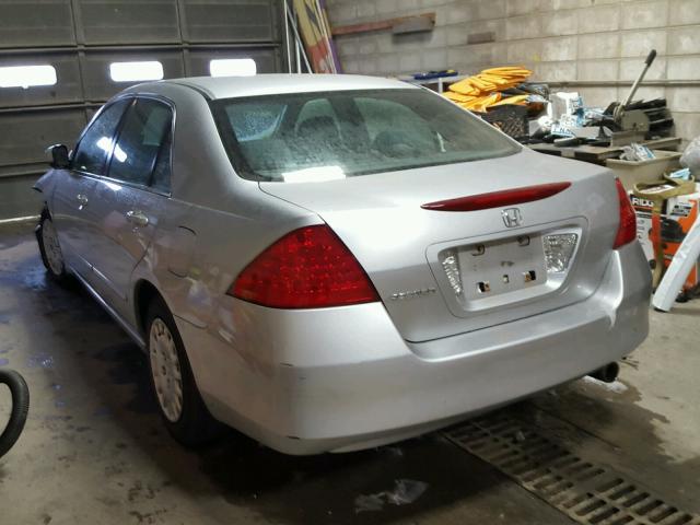 1HGCM56307A119091 - 2007 HONDA ACCORD SE SILVER photo 3