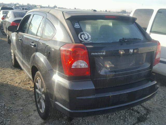 1B3CB5HA7BD141274 - 2011 DODGE CALIBER HE BLACK photo 3