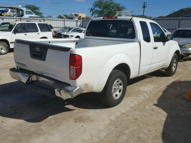 1N6BD0CT6DN753511 - 2013 NISSAN FRONTIER S WHITE photo 4