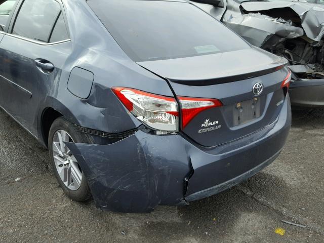 5YFBPRHE2EP055636 - 2014 TOYOTA COROLLA EC 蓝色 照片 9