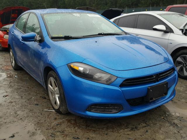 1C3CDFBB3GD517996 - 2016 DODGE DART SXT BLUE photo 1