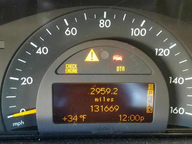 WDBRF84J93F370497 - 2003 MERCEDES-BENZ C 320 4MAT SILVER photo 8