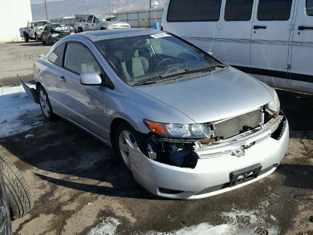 2HGFG12828H500474 - 2008 HONDA CIVIC EX SILVER photo 1