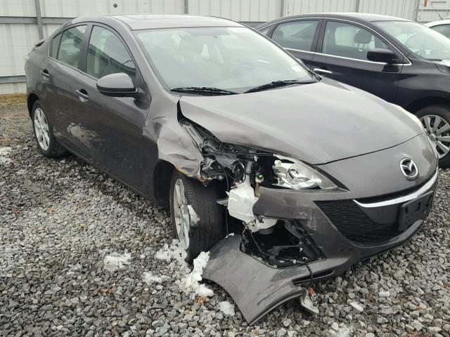 JM1BL1SG4A1234816 - 2010 MAZDA 3 I GRAY photo 1