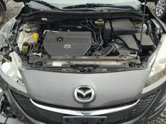 JM1BL1SG4A1234816 - 2010 MAZDA 3 I GRAY photo 7