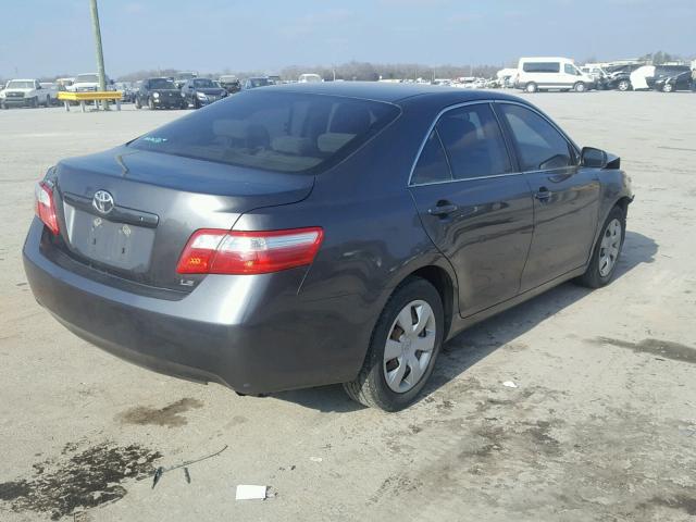 4T4BE46K48R043658 - 2008 TOYOTA CAMRY CE GRAY photo 4