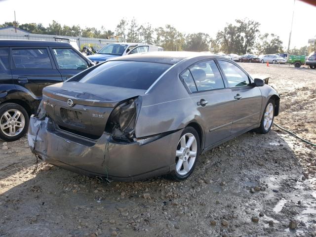 1N4BA41EX6C851128 - 2006 NISSAN MAXIMA SE BROWN photo 4