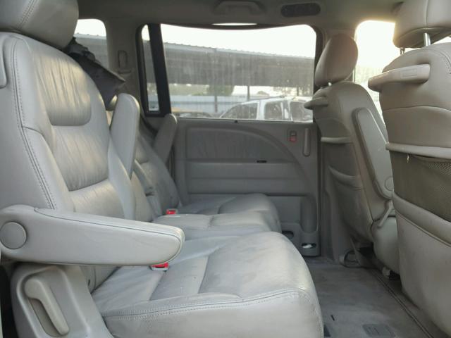 5FNRL38726B450535 - 2006 HONDA ODYSSEY EX GRAY photo 6