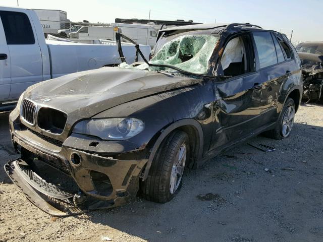 5UXZV4C5XBL411073 - 2011 BMW X5 XDRIVE3 أسود صورة 2