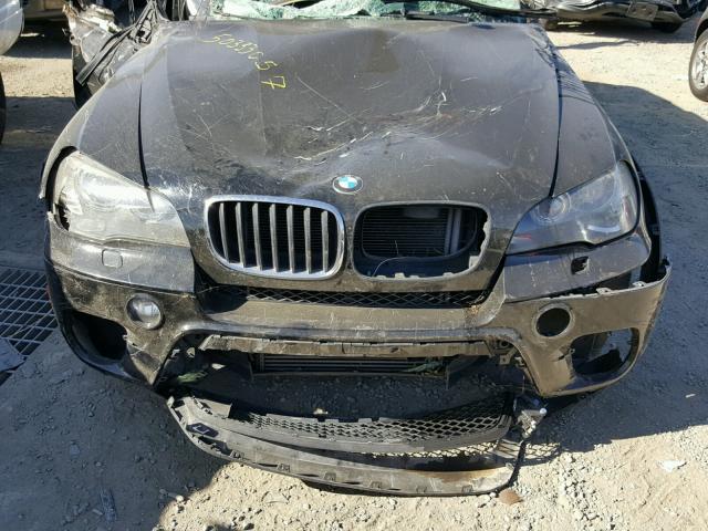 5UXZV4C5XBL411073 - 2011 BMW X5 XDRIVE3 BLACK photo 7