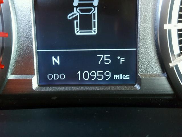 JTEBU5JR0H5431567 - 2017 TOYOTA 4RUNNER SR GRAY photo 8