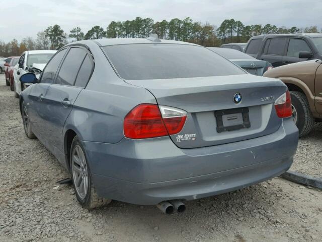 WBAVA37597NL15539 - 2007 BMW 328 I GRAY photo 3