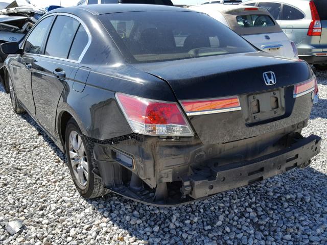 1HGCP2F45CA175679 - 2012 HONDA ACCORD LXP BLACK photo 3