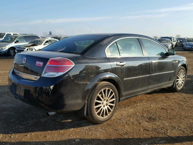 1G8ZV57737F217018 - 2007 SATURN AURA XR BLACK photo 4