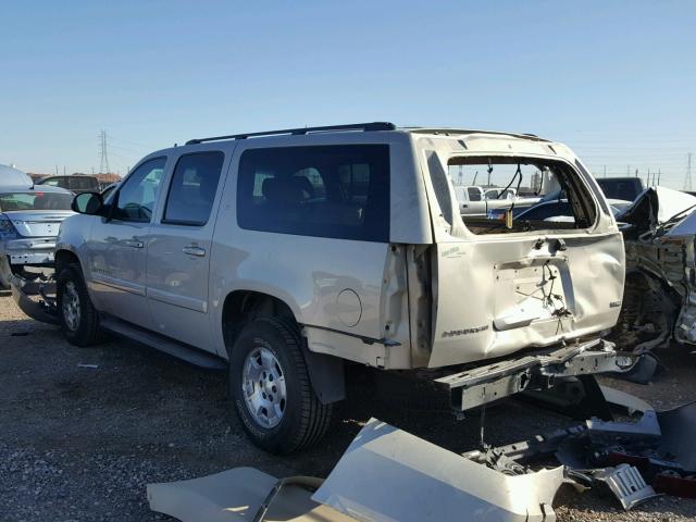 1GNFC16088R130217 - 2008 CHEVROLET SUBURBAN C GOLD photo 3