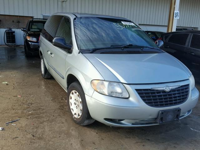 1C4GP45R44B527056 - 2004 CHRYSLER TOWN & COU GREEN photo 1