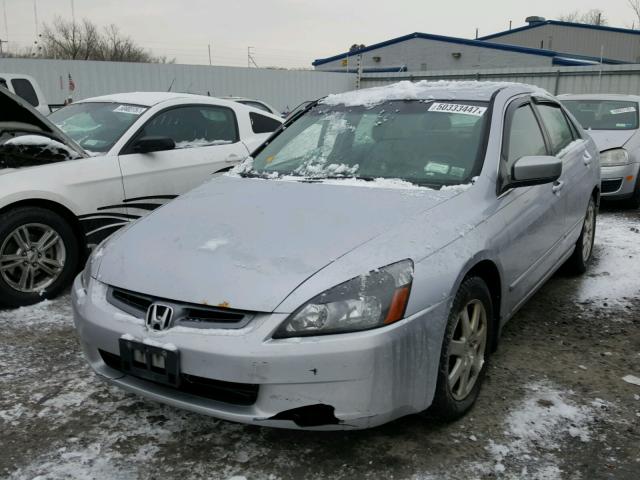 1HGCM66595A017681 - 2005 HONDA ACCORD EX SILVER photo 2