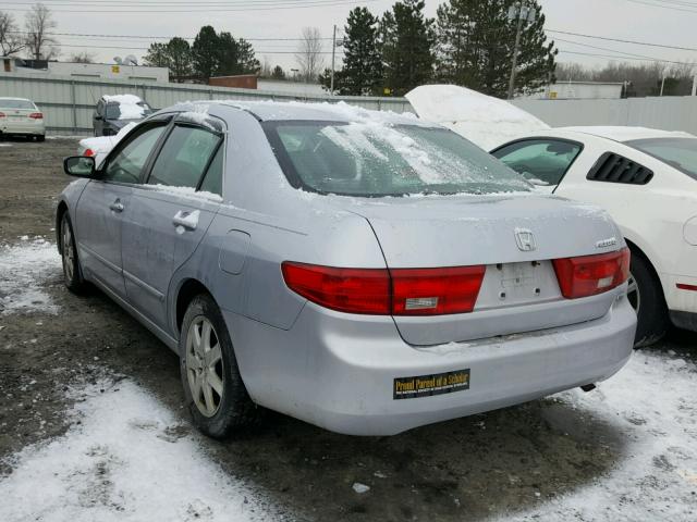 1HGCM66595A017681 - 2005 HONDA ACCORD EX SILVER photo 3