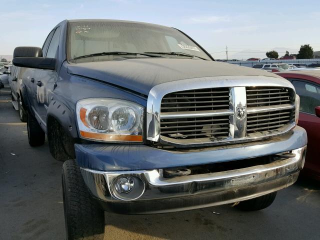 3D7KR28C16G143557 - 2006 DODGE RAM 2500 S BLUE photo 1