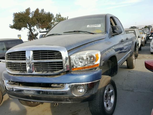 3D7KR28C16G143557 - 2006 DODGE RAM 2500 S Mavi foto 2