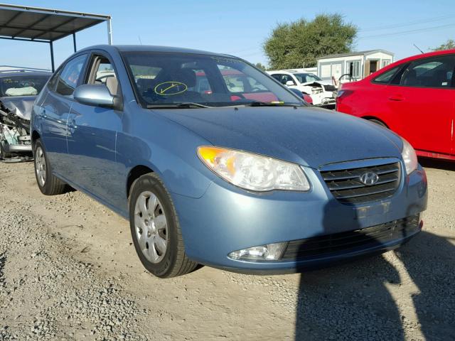 KMHDU46D57U096715 - 2007 HYUNDAI ELANTRA GL BLUE photo 1