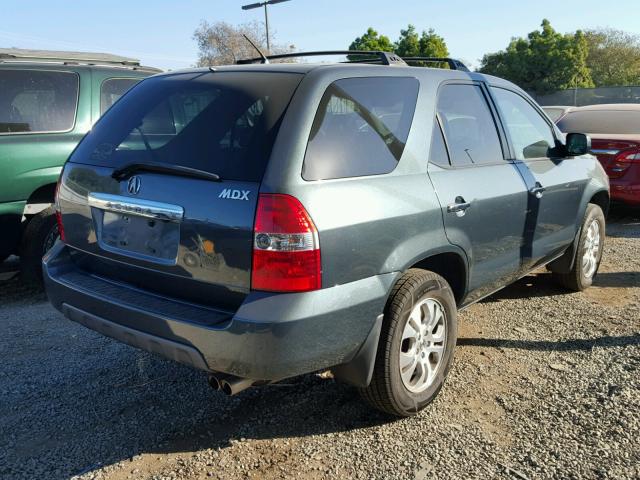 2HNYD18973H554405 - 2003 ACURA MDX TOURIN CHARCOAL photo 4