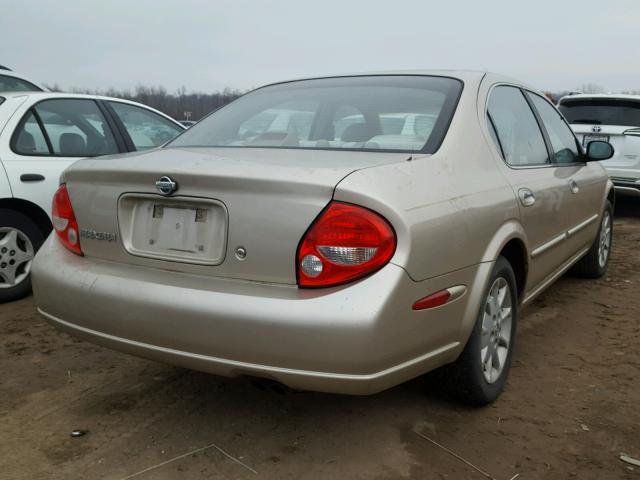 JN1CA31D0YT531581 - 2000 NISSAN MAXIMA GLE GOLD photo 4