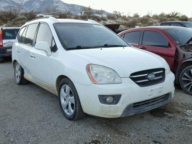 KNAFG526777111230 - 2007 KIA RONDO LX WHITE photo 1