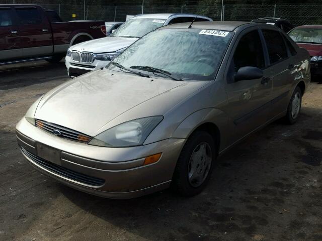 1FAFP33PX3W172561 - 2003 FORD FOCUS LX TAN photo 2