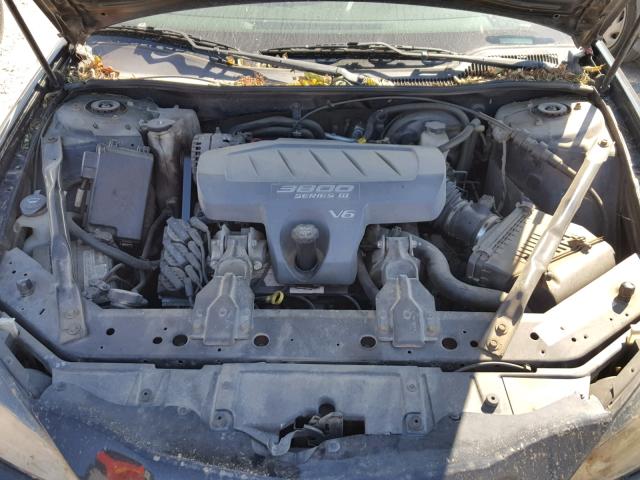 2G2WP522241368230 - 2004 PONTIAC GRAND PRIX შავი ფოტო 7
