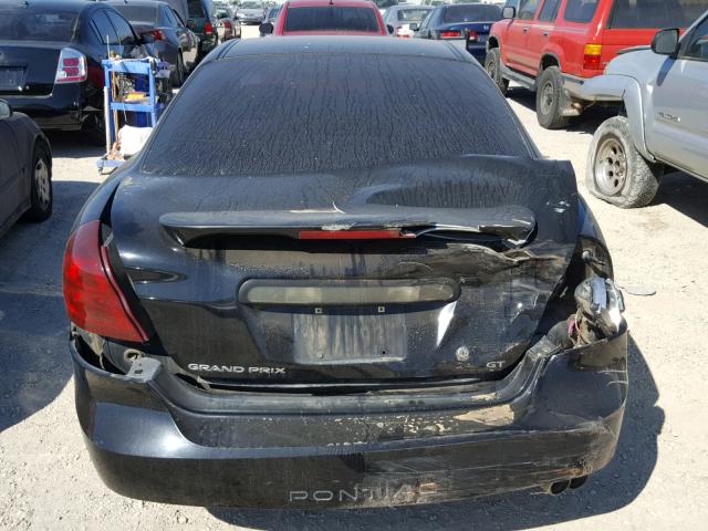 2G2WP522241368230 - 2004 PONTIAC GRAND PRIX შავი ფოტო 9