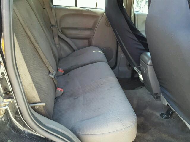 1J4GK48K44W254782 - 2004 JEEP LIBERTY SP BLACK photo 6