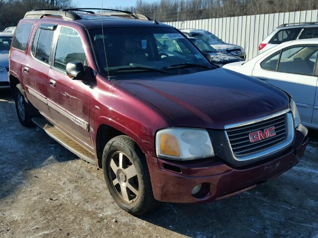 1GKET16S746138704 - 2004 GMC ENVOY XL BURGUNDY photo 1