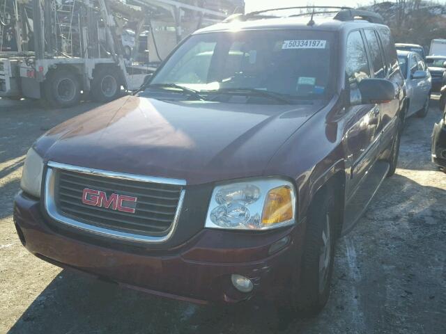 1GKET16S746138704 - 2004 GMC ENVOY XL BURGUNDY photo 2