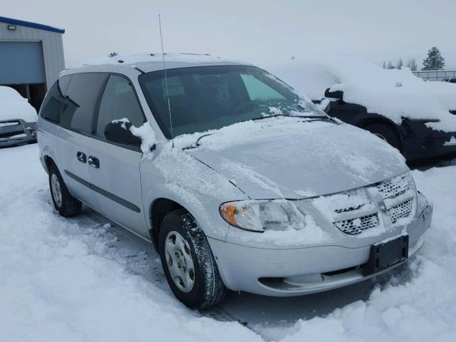 1D4GP24373B265990 - 2003 DODGE GRAND CARA SILVER photo 1