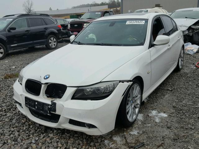 WBAPM73549A366325 - 2009 BMW 335 I WHITE photo 2