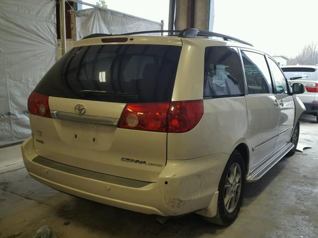 5TDZA22C86S532982 - 2006 TOYOTA SIENNA XLE WHITE photo 4