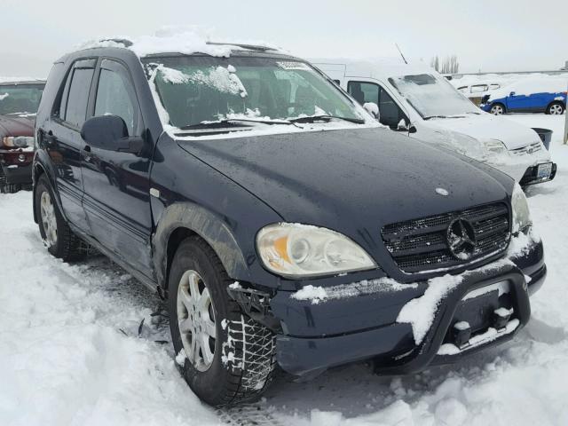4JGAB72EXYA194618 - 2000 MERCEDES-BENZ ML 430 蓝色 照片 1