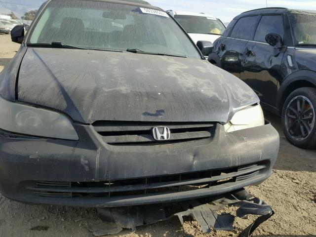 1HGCG65842A144644 - 2002 HONDA ACCORD EX BLACK photo 9