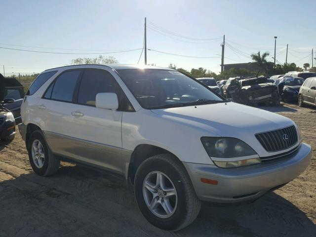 JT6GF10U5X0017304 - 1999 LEXUS RX 300 WHITE photo 1